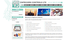 Desktop Screenshot of capricorn-controls.com